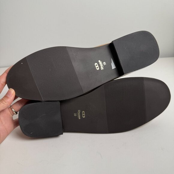 Dune London Loafers Womens Glossi Loafer Beige Size EU 39 US 8.5 - Picture 8 of 12